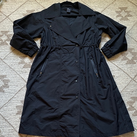 All in Motion Black Trench Coat - Picture 1 of 6